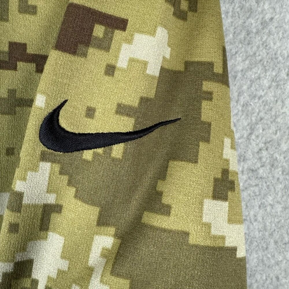 Nike Dri Fit NFL Mens Large Las Vegas Raiders Hoodie Green Digital Camo Service - Picture 7 of 10